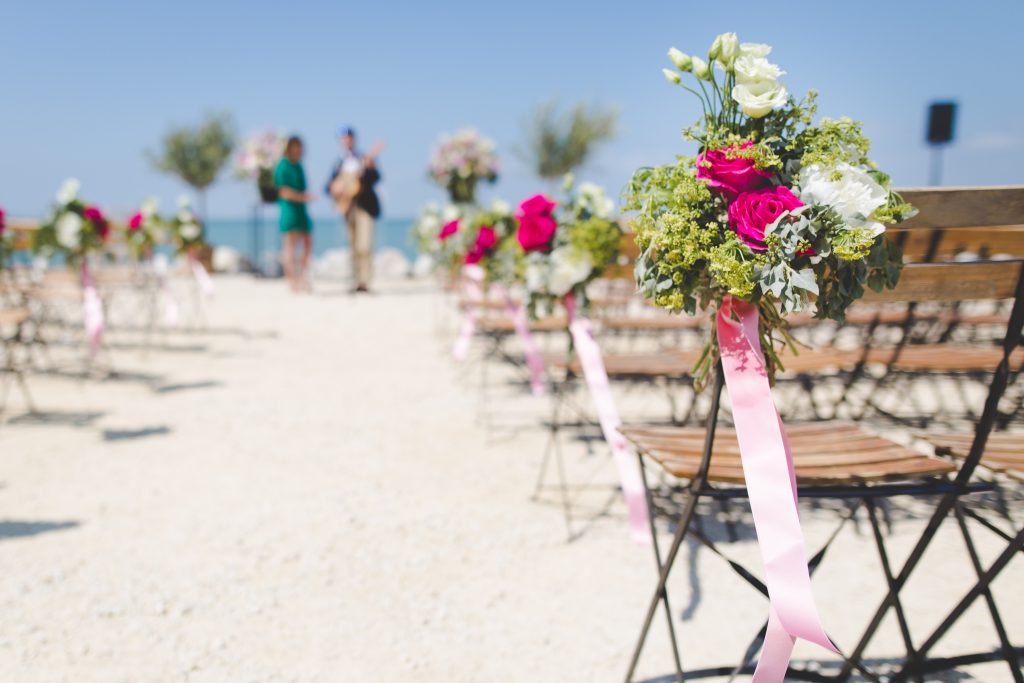 Boda en la playa