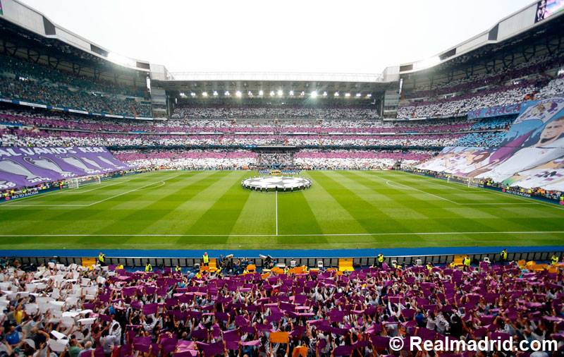 Partido en el Santiago Bernabéu